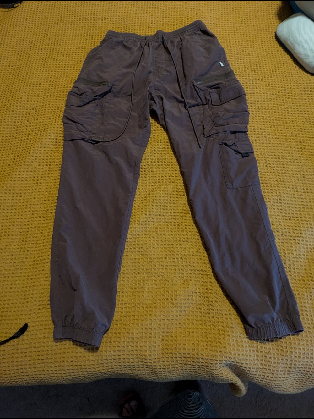 Men's Cargo Jogger Pants Utility Pocket Style, M